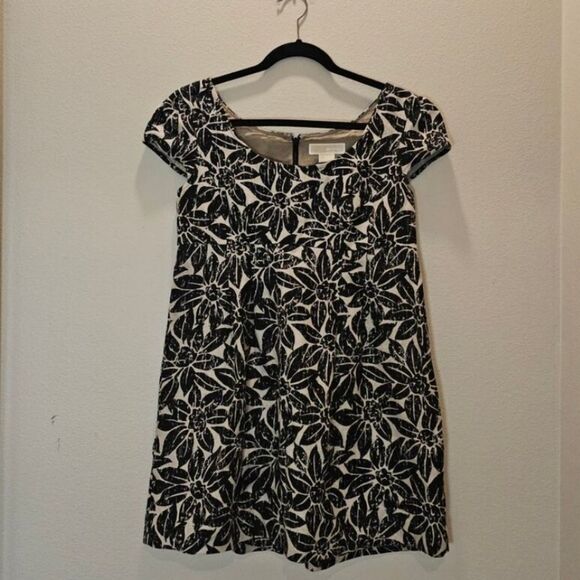 Michael Kors Baby Doll Empire Waist Linen Dress Size 8P - Picture 1 of 5